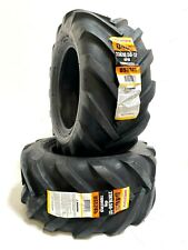 TWO NEW 23X10.50-12 Super Lug Tires 23 10.50 12 LUG GRAVELY R1 LUG picture