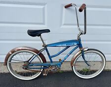 Vintage Ross Polo Bike Jr. Convertible Monkee Kids 60s Steel Blue Distressed USA picture