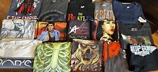Reseller Bundle Lot of 15 Graphic T-Shirts Wholesale Band Horror Vintage Modern picture