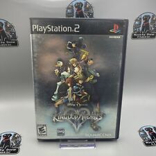 Kingdom Hearts II 2 (PS2, 2006) *CIB w/ Reg Card*Black Label*Very Good Condition picture