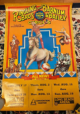 1978 Ringling Bros Barnum & Bailey Circus Poster Los Angeles Anaheim Long Beach picture