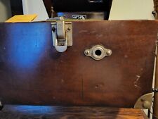 Victor Victrola Antique Model VV-50 Rare Early 1921 Mahogany Portable Phonograph picture