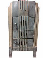 Vintage Athens Stove Wood Furnace Heater Circulator Old Iron 1930's Antique picture