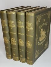 RARE 1894 4-vol set Nature's Wonderland Natural History by Sterling Kingsley HC picture
