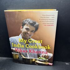 OOP 1st/1st My Great India Cookbook Vikas Khanna HC DJ 2012 Michelin Star Chef picture