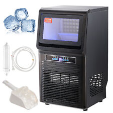 VEVOR Commercial Ice Maker Freestanding Cabinet Machine 70lbs/24H 36 Ice Cubes picture
