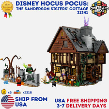 BRAND NEW Bricks Building Toy Set The Sanderson Sisters' Cottage 21341 picture
