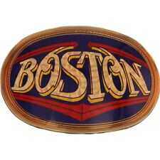 Boston Aucoin Pacifica Rock Roll Music Hippie Band 70s NOS Vintage Belt Buckle picture