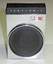 National Panasonic Vintage FM AM 7 Transistor Mini Pocket Radio  R-111 Works picture