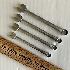 Proto Challenger 4 Pc Combintaion Wrench Set SAE 9/16 1/2 7/16 3/8 Made in USA picture