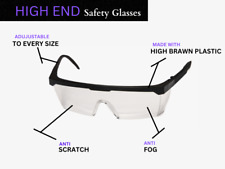 24 PAIR Safety Glasses,Adjustable Protective Work Goggles, Lightweight Fog-Proof picture