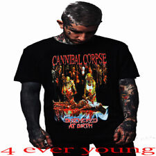 CANNIBAL CORPSE BUTCHERED AT BIRTH HARDROCK PUNK ROCK T SHIRT picture