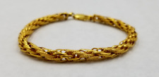 22K Gold Bracelet -17.8g - Stunning 7 5/8