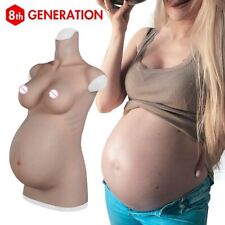 4-9 months realistic silicone artificial pregnancy belly twin pregnancy belly picture