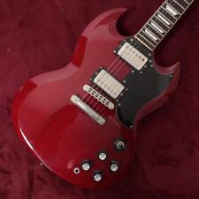 Burny By Fernandes Electric Guitar SG Red Japan Vintage Used Shipping From Japan picture