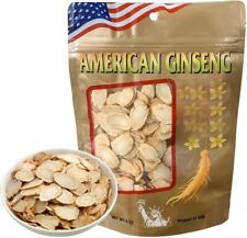 4oz - 16oz American Wisconsin Ginseng Large long Root Slices 美國花旗大參片 picture