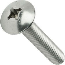 8-32 Phillips Truss Head Machine Screws Stainless Steel Wide All Lengths and Qty picture