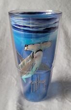 TERVIS Tumbler 24 oz Cup GUY HARVEY Hammerhead Shark Hot Cold Great Condition picture