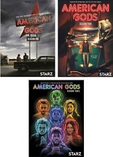 AMERICAN GODS Series the Complete Seasons 1-3 (DVD - 9 Disc Set) - Season 1 2 3 picture