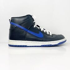 Nike Mens Dunk High 317982-046 Black Basketball Shoes Sneakers Size 11 picture