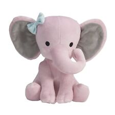 Bedtime Originals Twinkle Toes Pink Plush Elephant Stuffed Animal 10 Inch- Hazel picture