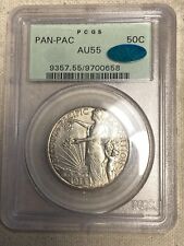 1915-S Panama-Pacific Commemorative Silver Half Dollar AU55 PCGS OGH CAC Luster picture