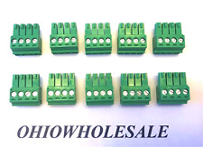 4 pin 3.5mm Phoenix Connector for Audio Speaker and Others UL listed Set of 10  picture
