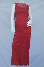 Vintage 50s Red Lace Wiggle Dress  picture