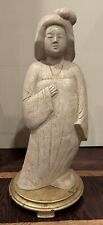 Antique Tang Dynasty Style Terracotta Lady Figurine 21.5