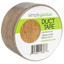 Pattern Duct Tape Heavy Duty, DIY Craft 1.8 in x 10 yards (Light Wood Grain) picture