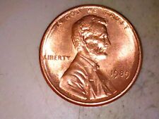 1989 Lincoln Memorial penny ,no mint mark,DDO,Wide AM,US Coin,Satin,Matte Finish picture