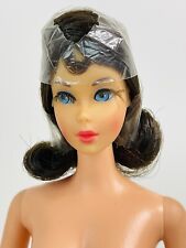 Vintage 1966 Barbie Mod TNT Twist N' Turn Raven Brunette Doll Marlo Flip Hair picture