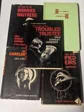 Lot of 5 Vintage 1962 - 1968 True Crime Hardcovers in Various Conditions picture