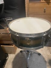 vintage 1960s Ludwig Pioneer 5X14 Gold/Green Duco Lacquer with Keystone Badge picture