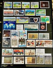 1984 Canada Postage Stamps  Lot Of 35 stamps SJXX-482 picture