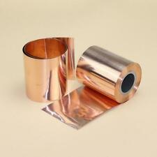 1pcs 99.9% Pure Copper Cu Metal Sheet Foil Plate Strip Thickness 0.01mm to 1mm picture