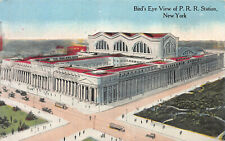 Bird's Eye View of Pennsylvania Rail Road Station, NYC, Early Postcard, Unused  picture