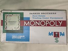 Vintage 1961 Monopoly Board Game by Parker Brothers - COMPLETE Good Condition picture