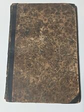 Antique 1844 The Flower Botanical Hardcover for Schools by D. P. Kidder picture