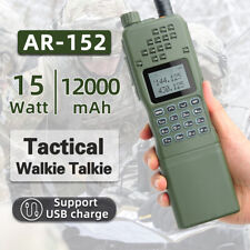 Baofeng AR-152 15W VHF/UHF Military Tactical Two Way Radio 12000mAh Portable picture