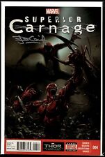2013 Superior Carnage #4 Signed Marvel Comic picture