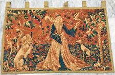 Vintage Tapestry Pictorial French Tapestry Stunning Tapestry Home Decor 2x4ft picture