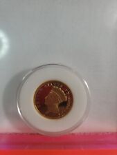 Copy 1870 3 Dollars Gold Plated  Coin picture