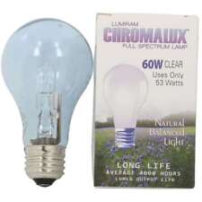 Chromalux Light Bulb - 60W Clear 60 Watt 1 Unit picture