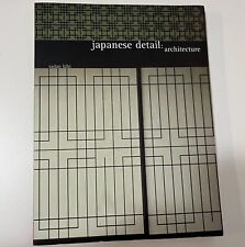 Japanese Detail: Architecture Sadao Hibi Softcover picture