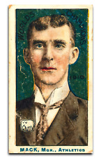 CONNIE MACK 1910 T206 WORLDS CHAMPIONS BASEBALL TRADING CARD CLASSICS SIGNATURES picture