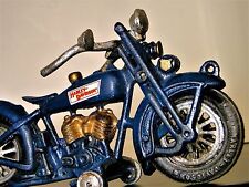 Harley Davidson Tether Motorcycle Midget Race Bike Car 1920s Racer Gold Engine picture