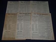 1948-1949 THE RACING CALENDAR MAGAZINE LOT OF 12 - JOCKEY CLUB - ADS - ADS - O 5 picture