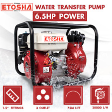ETOSHA Gas Water Pump 6.5HP Transfer 1.5'' Irrigation Fire Fighting Hi-Flow picture