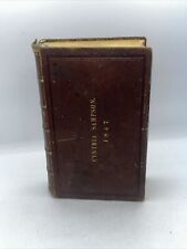 1845 Antique Book THE PSALMS, HYMNS & SPIRITUAL SONGS rev ISAAC WATTS picture